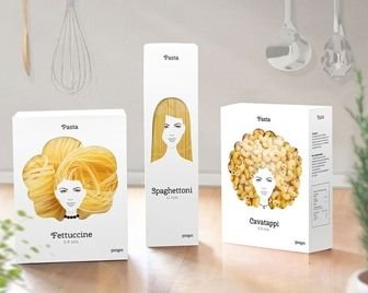 Оригинальная упаковка для пасты